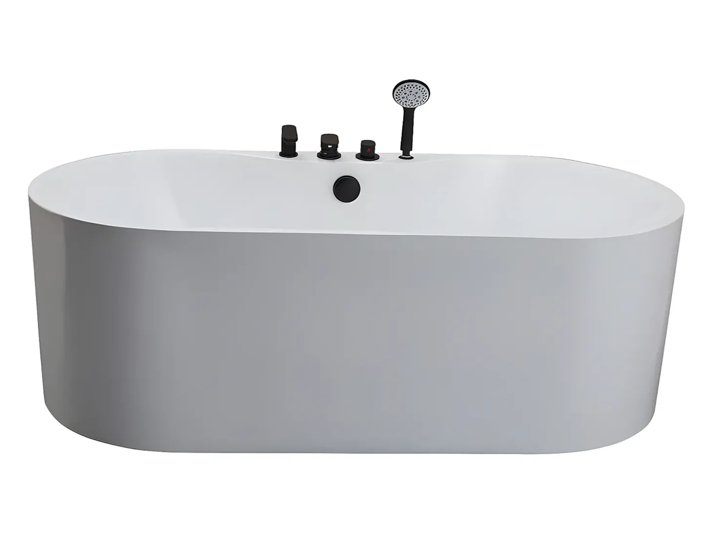 Banheira clássica branca 195 L STEPONA - 150*75*58 cm