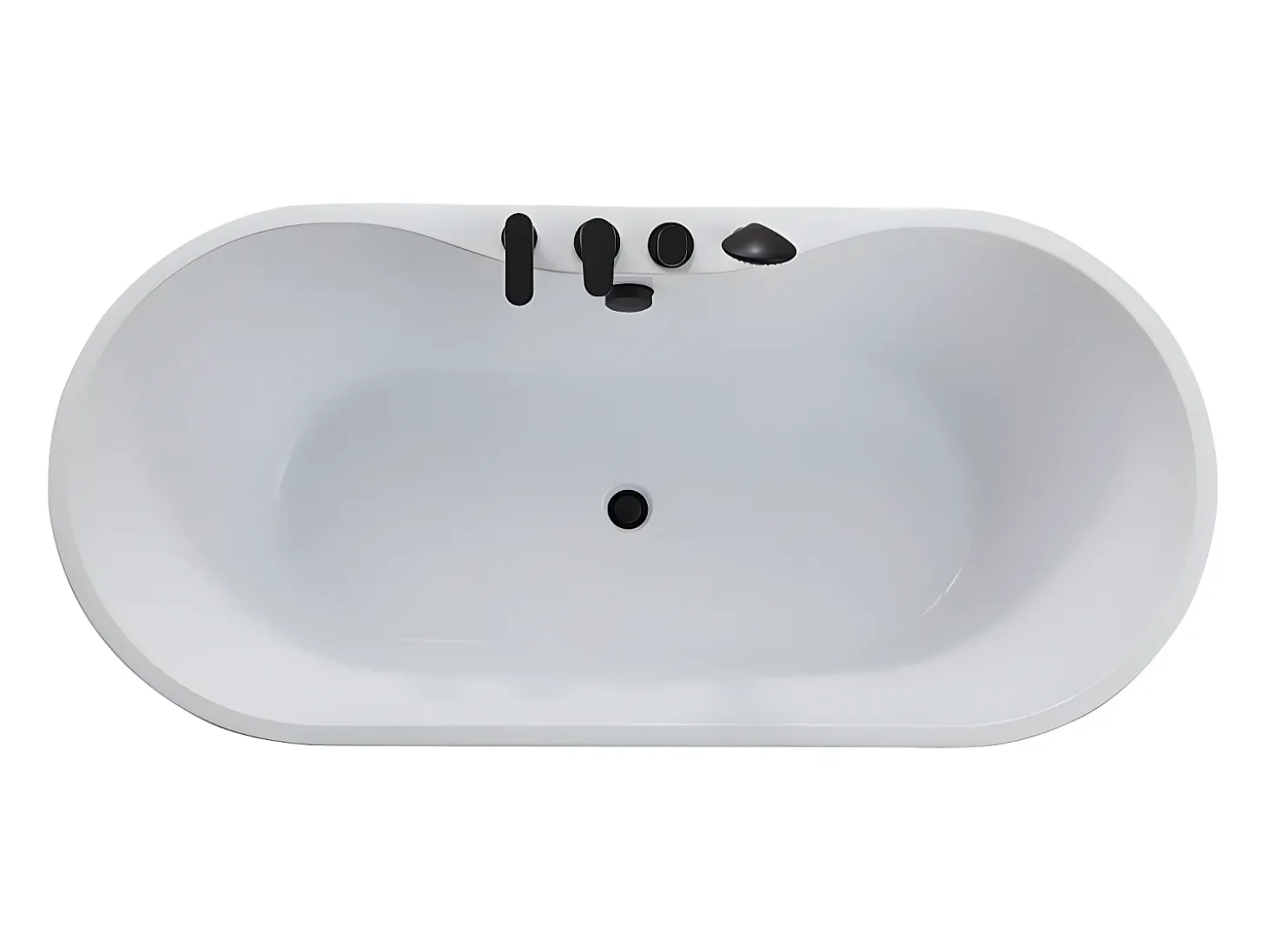 Banheira clássica branca 195 L STEPONA - 150*75*58 cm