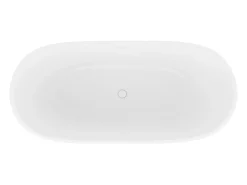 Banheira clássica branca 360 L acrílico 190 x 89 x 72 cm - BORAZA