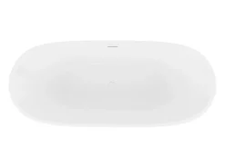Banheira clássica branca 217 L acrílico 180 x 75 x 57 cm - SAROFA