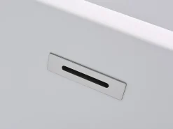 Banheira clássica oval acrílico preto 238 L, 170 x 80 x 58 cm, NICA
