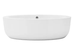Banheira clássica oval branca 251 l, 185 x 91 x 58 cm, MARMATI