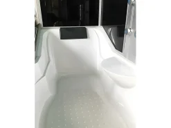 Banheira com duche de hidromassagem 170 x 90 cm Cromoterapia - Ocean