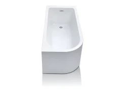 Banheira de canto direito ANIKA - 1 lugar - 170x75x58cm