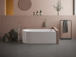 Banheira de canto direito ANIKA - 1 lugar - 170x75x58cm