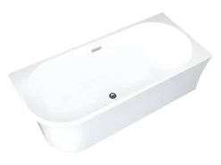 Banheira de canto direito - 201 L - 150 x 75 x 59 cm - Branco - Acrílico - PONTICOLA