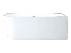 Banheira de canto direito - 201 L - 150 x 75 x 59 cm - Branco - Acrílico - PONTICOLA
