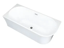 Banheira de canto esquerdo - 201 L - 150 x 75 x 59 cm - Branco - Acrílico - PONTICOLA