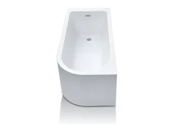 Banheira de canto esquerdo ANIKA - 1 lugar - 170x75x58cm