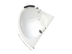 Banheira de canto NAVONA, 1 pessoa, 263 L, C135xL135xA54cm