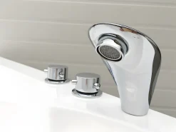 Banheira de canto NAVONA, 1 pessoa, 263 L, C135xL135xA54cm