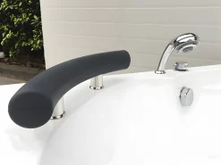 Banheira de canto NAVONA, 1 pessoa, 263 L, C135xL135xA54cm