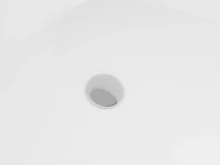 Banheira de canto oval preta em acrílico, 240 L, 170 x 75 x 58 cm, canto esquerdo - ANIKA