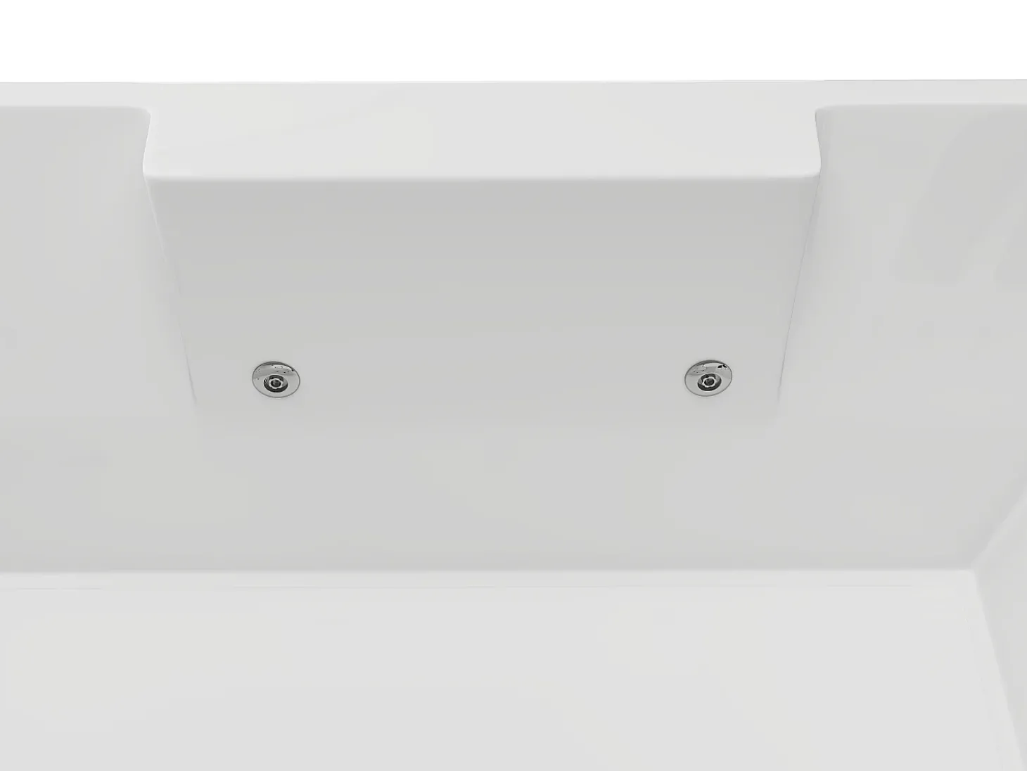 Banheira de hidromassagem - 2 lugares - 515 L - 182 x 122 x 62 cm - Ângulo esquerdo - THALASSA