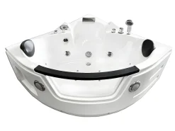 Banheira de hidromassagem 150 X 150 cm Cromoterapia 12 jactos - Mimosa