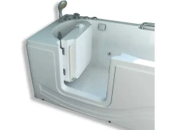 Banheira de hidromassagem com porta à esquerda 153 x 76 cm – Oleander