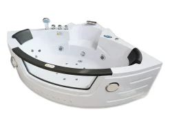 Banheira de Hidromassagem 140 x 140 cm Bomba Dupla e Aquecedor 20 jatos - Camelia