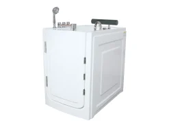 Banheira de hidromassagem com porta, 1 lugar, 220 L, 101,5 x 69 x 99 cm - BARUVA