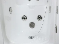 Banheira de hidromassagem com porta, 1 lugar, 220 L, 101,5 x 69 x 99 cm - BARUVA