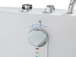 Banheira de hidromassagem com porta, 1 lugar, 220 L, 101,5 x 69 x 99 cm - BARUVA