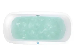 Banheira de hidromassagem com LEDs SIRGAO-1 lugar-155L-75x150cm-Branca