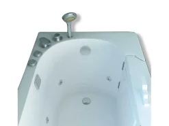Banheira de hidromassagem com porta à direita 153 x 76 cm – Pansy