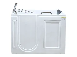 Banheira de hidromassagem com porta, 1 lugar, 355 L, 134,5 x 67,3 x 106 cm - BURAM
