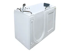 Banheira de hidromassagem com porta, 1 lugar, 355 L, 134,5 x 67,3 x 106 cm - BURAM
