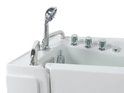 Banheira de hidromassagem com porta, 1 lugar, 355 L, 134,5 x 67,3 x 106 cm - BURAM