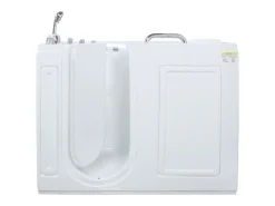 Banheira de hidromassagem com porta, 1 lugar, 355 L, 134,5 x 67,3 x 106 cm - BURAM