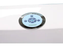 Banheira de hidromassagem 180 X 96 cm com vidro frontal 9 jactos - Jasmine