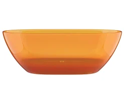 Banheira de instalação livre - 292L - 160 x 72 x 56 cm - Laranja - Resina - SPAVO