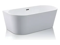 Banheira design dimensões: 180*75*58 cm - 255 L - Branca - DIVINA