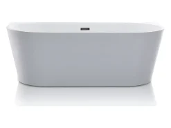 Banheira design dimensões: 180*75*58 cm - 255 L - Branca - DIVINA