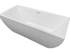 Banheira exenta branca 170 X 75 cm + Torneira - Destiny