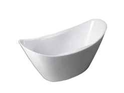 Banheira exenta branca moderna 172 x 72 cm + Torneira - Joy