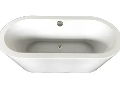 Banheira exenta moderna 170 x 80 cm branca - Royal