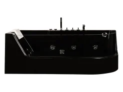 Banheira hidromassagem ARIA preto 1 lugar 263L 6 jatos