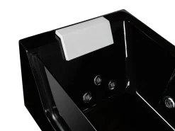 Banheira hidromassagem ARIA preto 1 lugar 263L 6 jatos