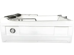 Banheira hidromassagem branca 175 X 132 cm Cromoterapia 14 jatos - Fleur