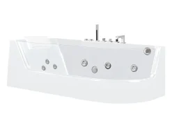 Banheira hidromassagem vidrada ARIA - 1 lugar - 263L - 6 hidrojatos