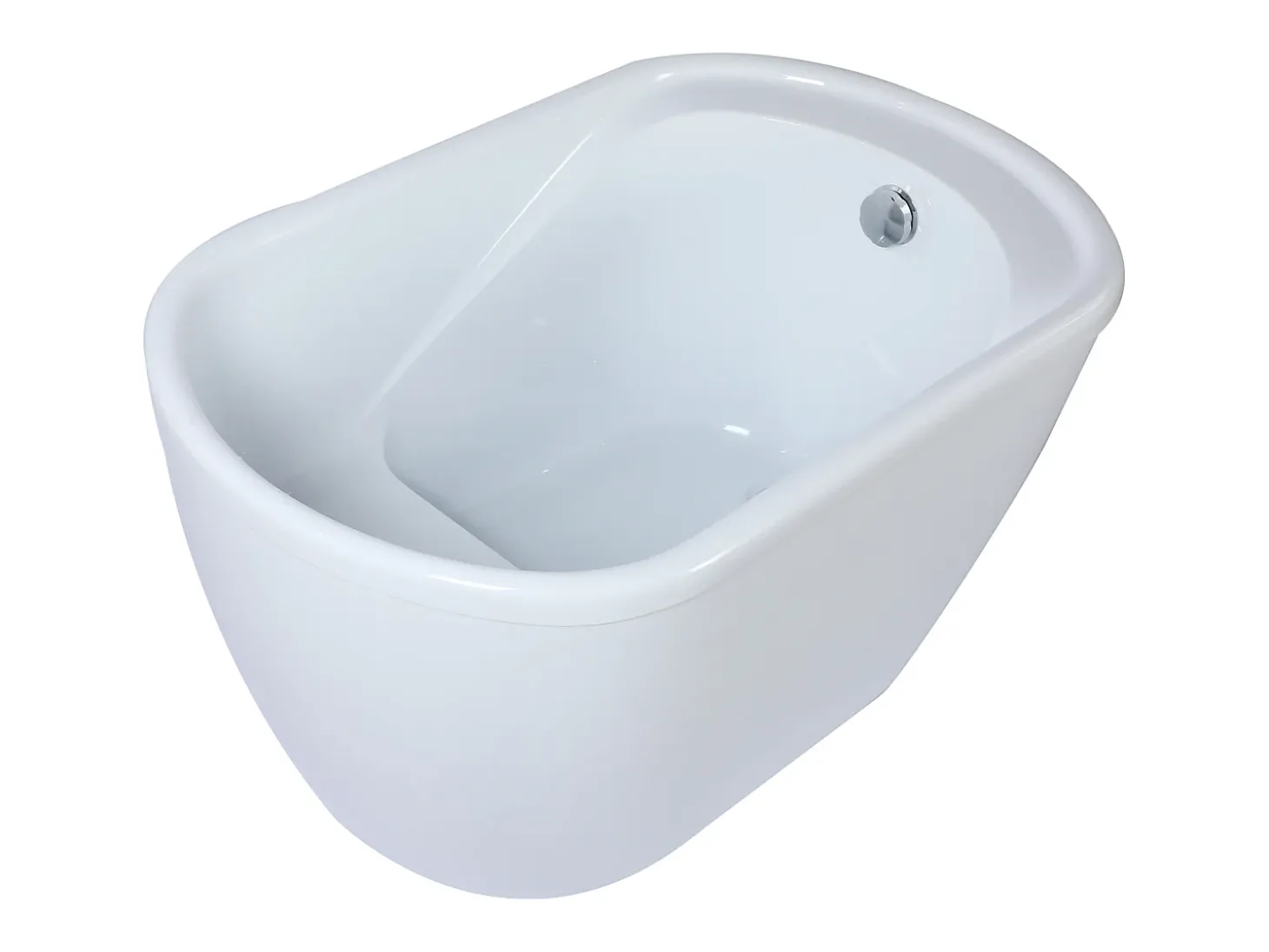 Banheira oval PICCOLA 1 lugar de 240L, acrílico reforçado