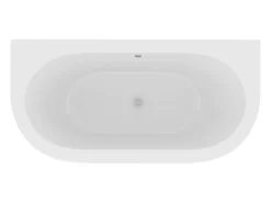 Banheira semiclássica com pés 154 L, 170 x 74 x 61 cm, acrílico verde fosco - SPARUS