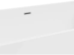 Banheira semiclássica retangular branca de 202 L, 150 x 75 x 58 cm, PIKAIA
