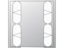Banho turco ILIADE 4 lugares - Cabine de duche