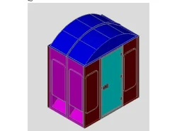 Banho turco ILIADE 4 lugares - Cabine de duche
