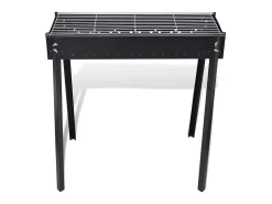 Barbecue carvão 75 x 28 cm de pé / Quadrado