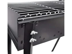 Barbecue carvão 75 x 28 cm de pé / Quadrado