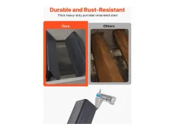 Barras de Cobre-queimadores SucceBuy 3PCs, Defletor de Gordura para Queimador de 39 cm em Aço Esmaltado, para Weber Spirit I e II Séries 200