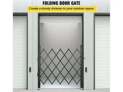 Barreira de Segurança Extensível Dobrável SucceBuy, Porta Dobrável Simples, 154 x 180 cm